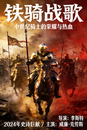 历史电影海报：古代战场与骑士冲锋
